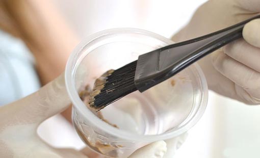 فن صبغ الشعر