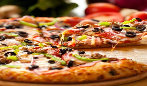 بيتزا بف باستري بالخضراوات