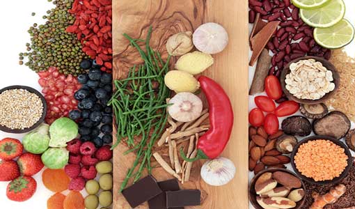 صحة الجلد والنظام الغذائي الصحي