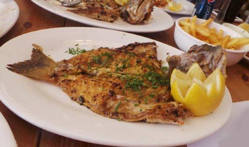 شوربة زنجبيل مع سمك هامور سنجاري