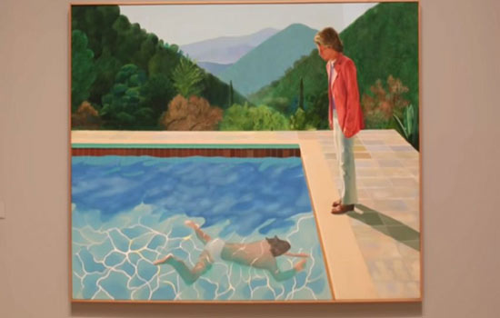 لوحة بيعت بـ90 مليون دولار ورسامها مازال حياً