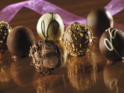 كرات الشوكولا الهشة