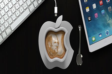 من إبداعات آبل أكواب قهوة ذكية