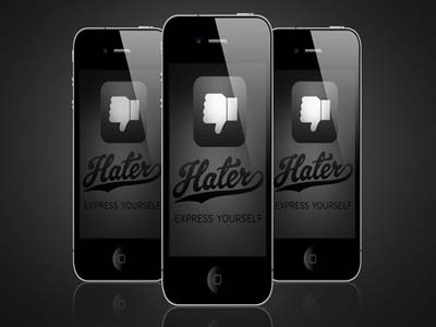 إطلاق تطبيق «Hater» لمشاركة ما يكرهه المستخدمون‬