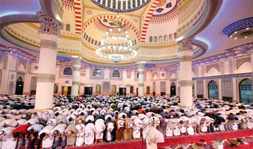 الأدب في المسجد