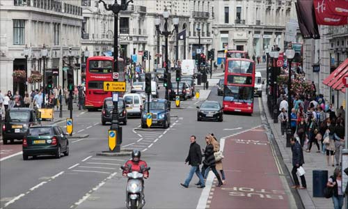 شارع أوكسفورد الأعلى تلوثاً في العالم