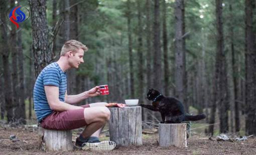 يستقيل من وظيفته ليسافر مع قطته!