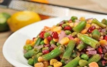 سلطة فاصولياء مشكلة