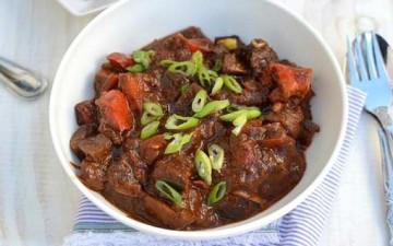 مشروم وباذنجان بالكاري