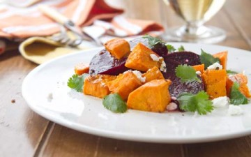 سلطة بنجر وبطاطا