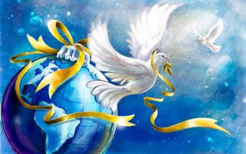 بالسلم وحده يحيا الإنسان