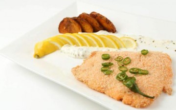 «سمك السكالوب» مع صلصة الأفوكادو