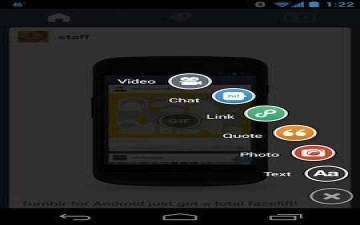 برنامج Tumblr يحصل على تحديث على نظام الأندرويد